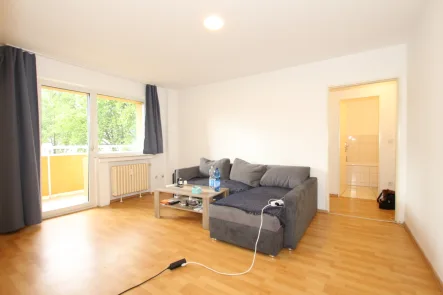 Wohnzimmer - Wohnung kaufen in Oberhausen - Juffernholz! Zwei Zimmer-Wohnung in gepflegtem Haus.