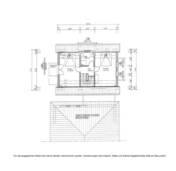 Grundriss DG