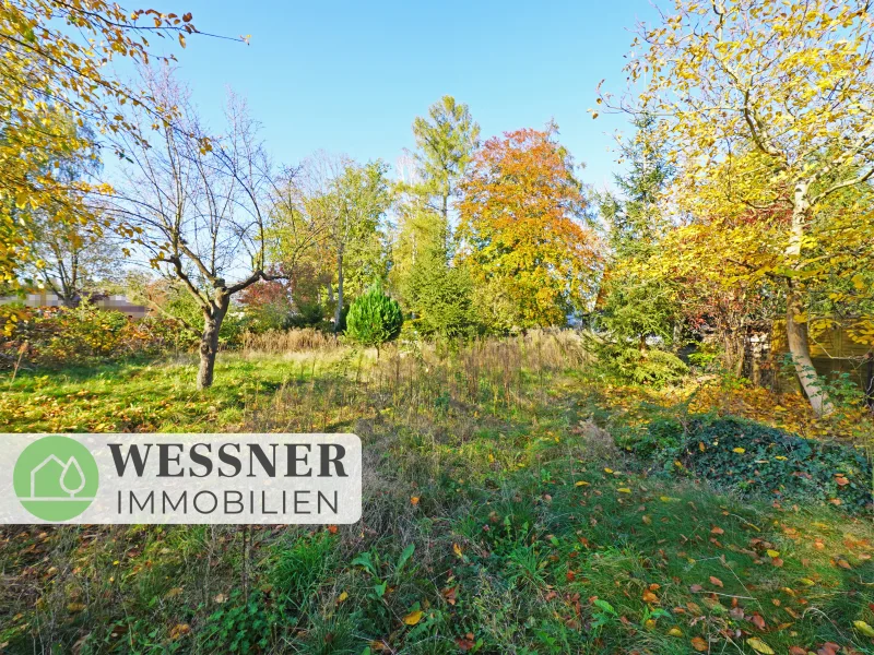 Titelbild - Grundstück kaufen in Petershagen/Eggersdorf - Schönes Baugrundstück mit Südausrichtung für 2 Häuser - direkt am Feld, ruhige Lage und S-Bahn-Nähe