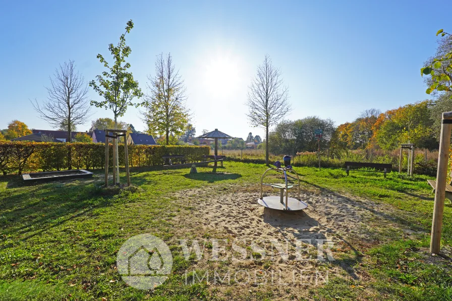 Umgebung Spielplatz in Petershagen