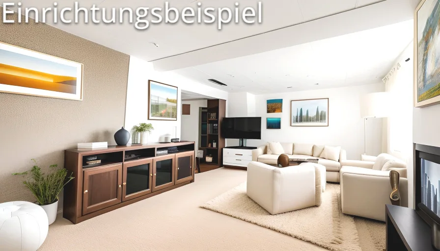 Visualisierung Wohnzimmer