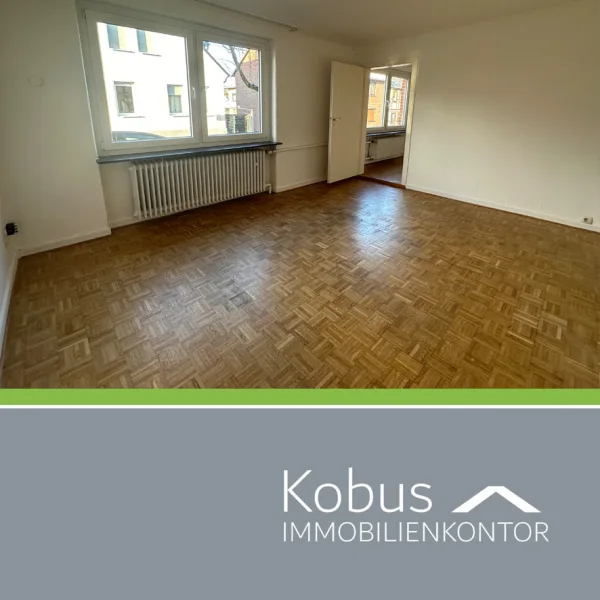 Titelbild - Wohnung mieten in Uelzen - Stadtnahe 2,5-Zimmer EG-Wohnung zu sofort frei