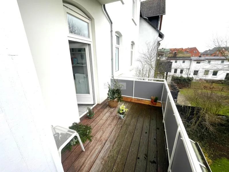 Balkon hinten