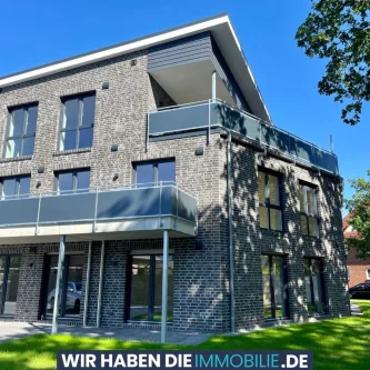 Rückansicht - Wohnung kaufen in Oldenburg Ofenerdiek - WOHNEN NEXT LEVEL | Neubauwohnung in Ofenerdiek | Wohnung 05