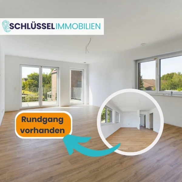 Titelbild_Portale_10 - Wohnung kaufen in Oldenburg - SELTENHEITSWERT in Oldenburg | Neubauwohnung mit eigenem Eingang | KfW 40