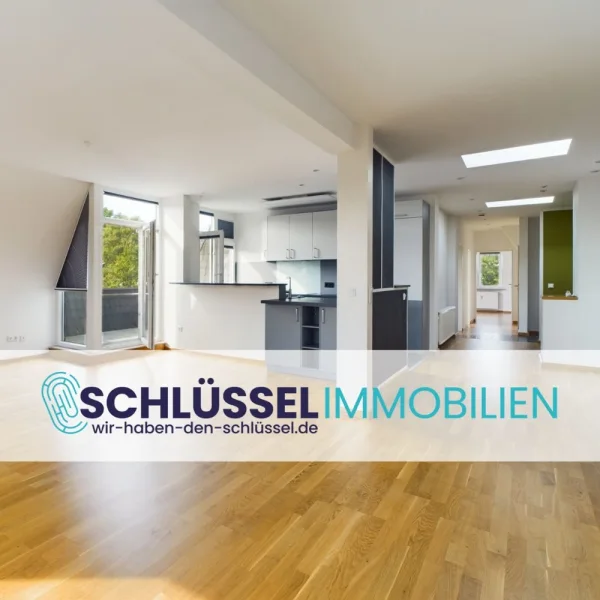 Titelbild Portale - Wohnung kaufen in Oldenburg - LEBEN MIT AUSSICHT | Wohnung mit Penthousecharakter und 2 Balkonen mitten in Oldenburg