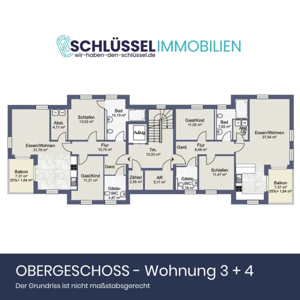 Grundriss | Obergeschoss