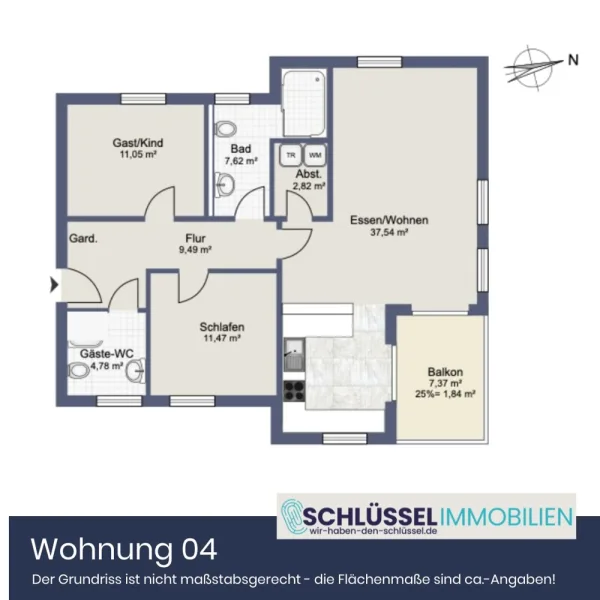 Grundriss | Wohnung 04