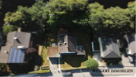 Drohne Bild 1 - Grundstück kaufen in Eichenau - WEIGERT: Ruhig gelegenes Wohngrundstück in Eichenau