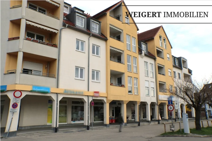 Außenansicht - Wohnung kaufen in Fürstenfeldbruck - WEIGERT: 3-Zimmer-Wohnung mit Loggia am Viehmarktplatz in Fürstenfeldbruck