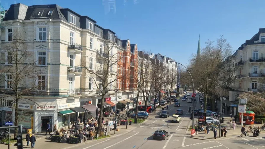 Außenansicht - Laden/Einzelhandel mieten in Hamburg - attraktive Ladenfläche im Eppendorfer-Baum