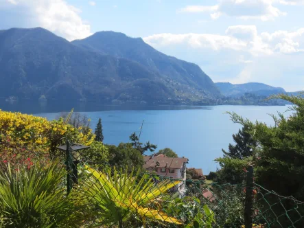 Aussicht - Wohnung kaufen in Ghiffa - Apartment mit gigantischer Panoramasicht auf den Lago Maggiore