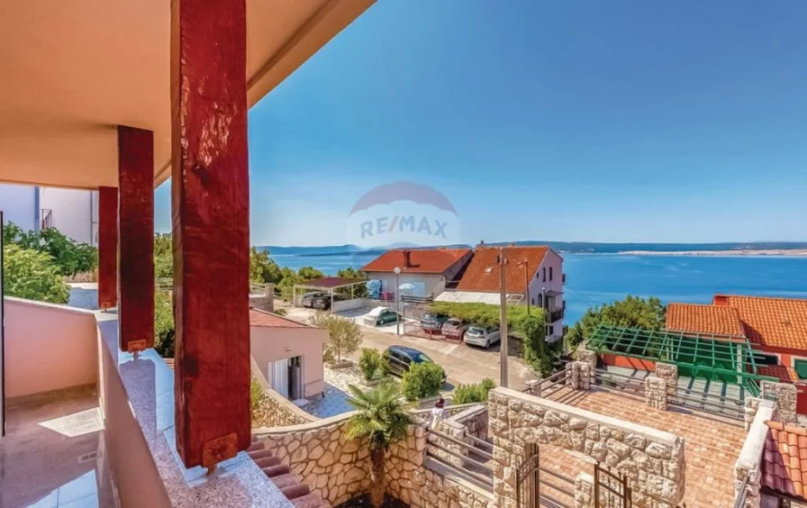 1 - Wohnung kaufen in Crikvenica - Schöne Maisonette-Wohnung mit Meerblick