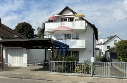 Blick auf Südseite - Wohnung mieten in Neu-Ulm - Gepflegte, helle 4-Zimmer-Wohnung in Pfuhl