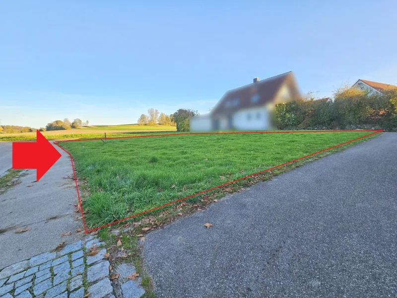 Grundstück - Grundstück kaufen in Weißenhorn - Schönes Grundstück in ruhiger Lage