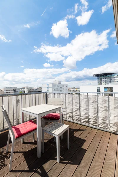 Dachterrasse mit Ausblick