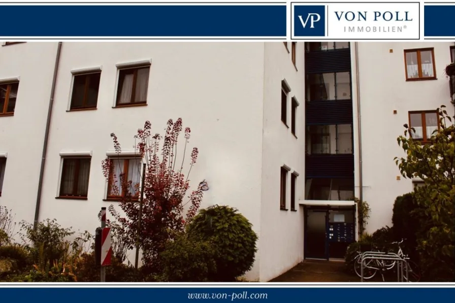 Hausansicht-logo - Wohnung kaufen in Egelsbach - 2-Zimmer Eigentumswohnung in Egelsbach/Bayerseich