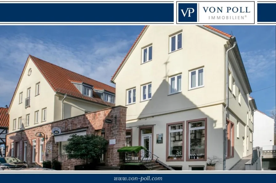 Hausansicht-logo - Wohnung kaufen in Dreieich - Vermietete 2 Zimmerwohnung in der Altstadt  von Dreieichenhain