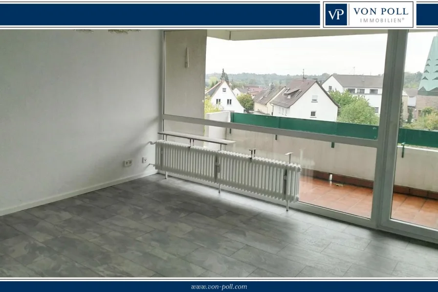 Wohnbereich-logo - Wohnung kaufen in Dreieich - Renovierte 3-Zimmer-Wohnung mit Aufzug in Götzenhain