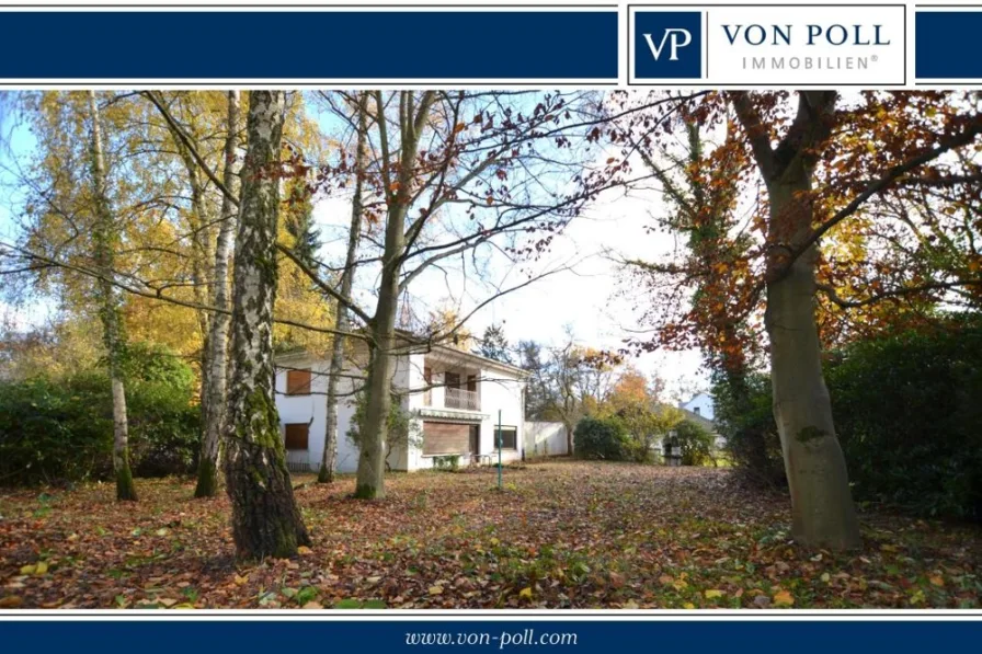 Titel - Haus kaufen in Kronberg im Taunus - Hervorragend geschnittenes Grundstück mit großzügiger Bebaubarkeit und Altbestand