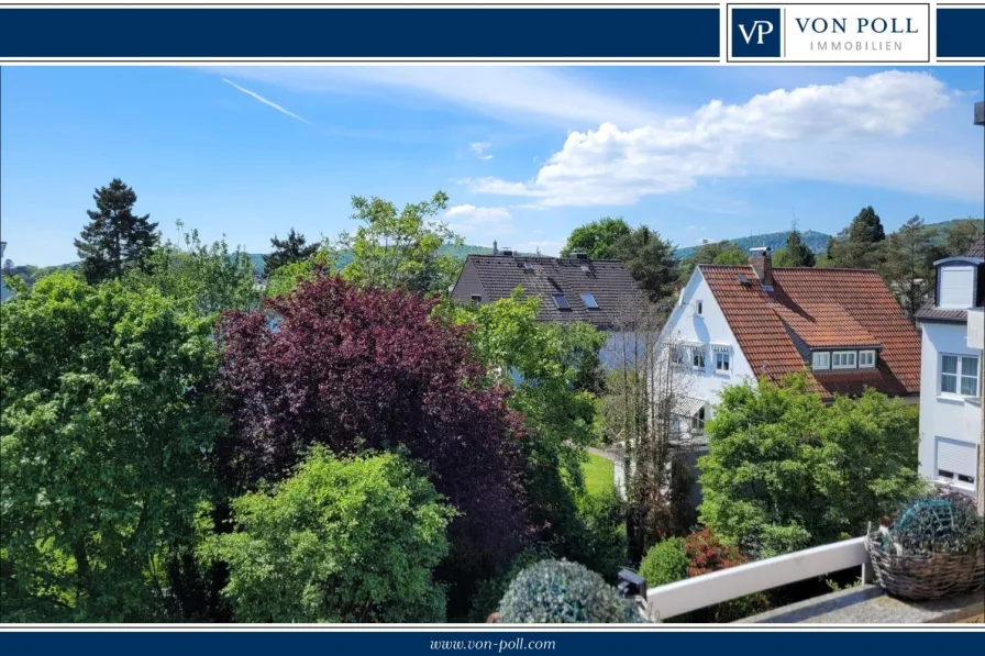 Titel - Wohnung kaufen in Kronberg im Taunus - Charmante Dachgeschosswohnung in ruhiger Lage mit Burgblick