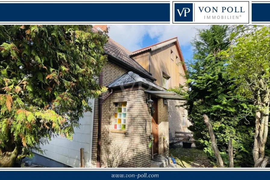 Titel - Haus kaufen in Berlin - Reinickendorf - Doppelhaushälfte in beliebter Wohngegend mit 4 Zimmern und Kellern wartet auf Handwerker
