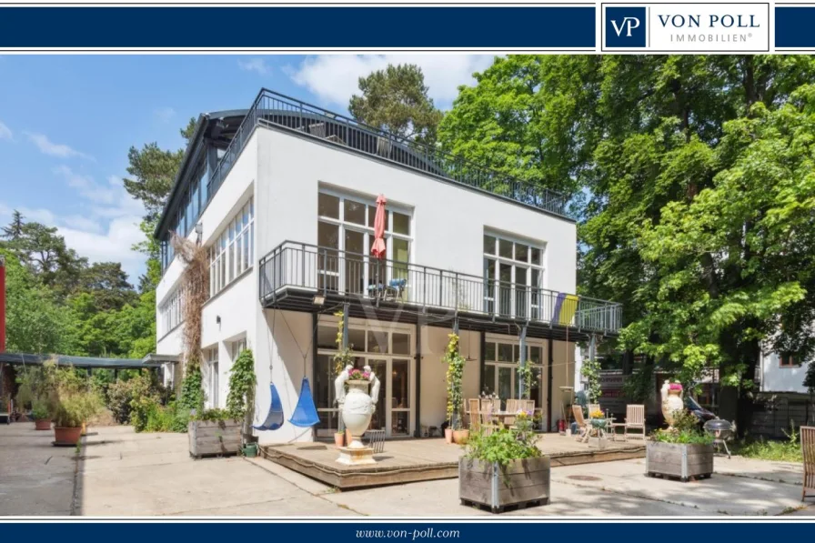 Titelbild - Haus kaufen in Berlin - Einzigartiges Ensemble in exponierter Lage im Bürgerpark