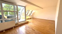 Blick ins Wohnzimmer