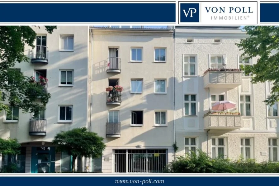 Titel - Wohnung kaufen in Berlin - Pankow - TOP-Kapitalanlage Niederschönhausen Einzimmerappartement mit Dachterrasse und Stellplatz