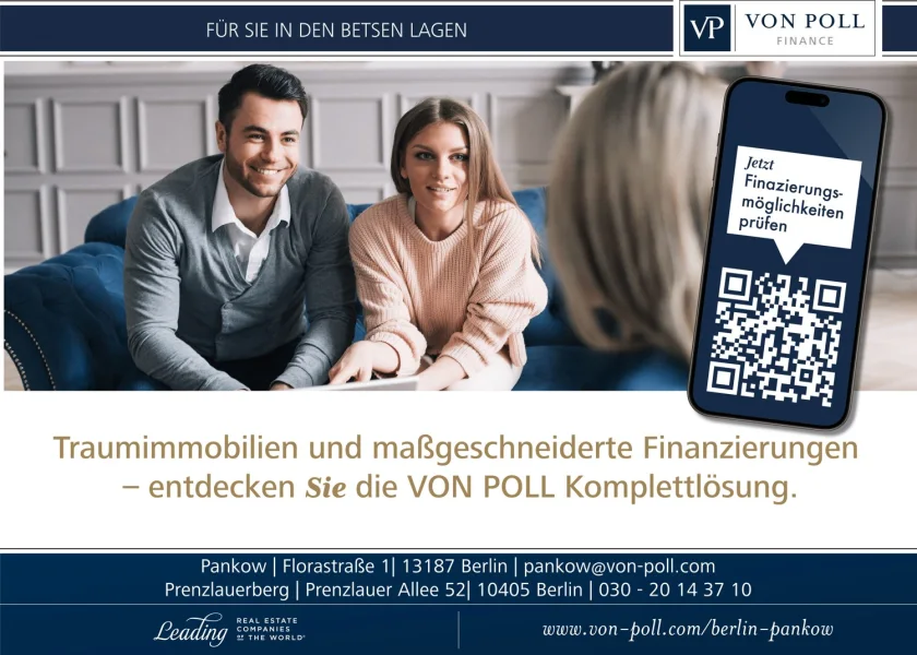 Finanzierungsberatung anfordern!