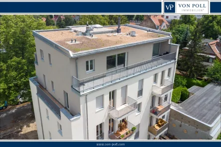 Hausansicht - Wohnung mieten in Berlin / Pankow - Ihr luxuriöses Domizil in Berlin-Pankow:Maisonette-Wohnung mit Lift und Kamin