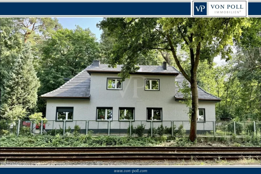 VP Ansicht - Haus kaufen in Berlin / Grünau - Besonderes Schmuckstück in Grünau in Wald- und Wassernähe - auch als Pension nutzbar