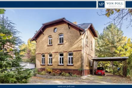 Straßenansicht VP - Haus kaufen in Berlin / Wendenschloss - Historisches Anwesen - Bj.1895 – saniert, mit großem Grundstück in Toplage und Wassernähe