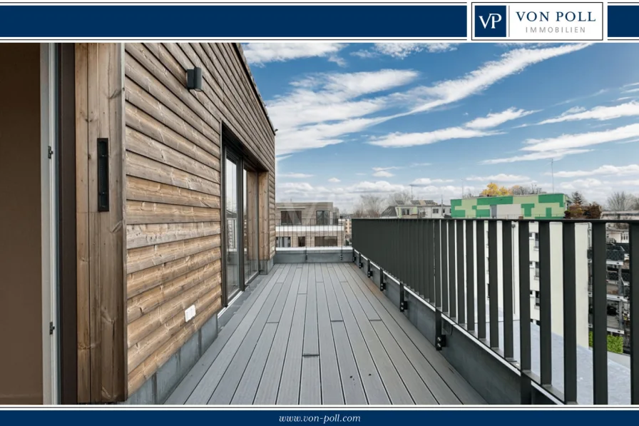 VP Terrasse - Wohnung mieten in Berlin / Wendenschloss - Exklusive 4-Zimmer-Dachgeschosswohnung mit schönem Blick auf die Dahme