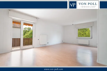 Titelbild-Logo - Wohnung kaufen in Offenbach am Main - Helle Zwei-Zimmer-Wohnung mit großem Balkon und Blick ins Grüne