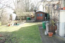 Garten mit Wasserspiel