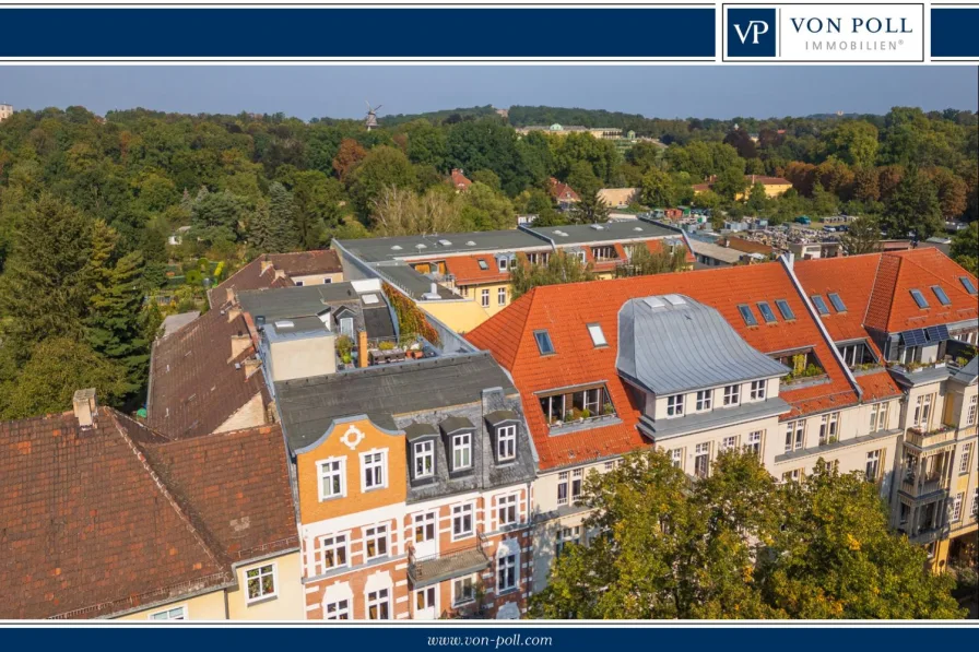  - Wohnung kaufen in Potsdam - Wohnen in bester Lage zwischen Park Sanssouci und Potsdamer Altstadt: Lichtdurchflutete 4-Zimmer-Wohnung mit großer Wohnküche, Balkon und Aufzug