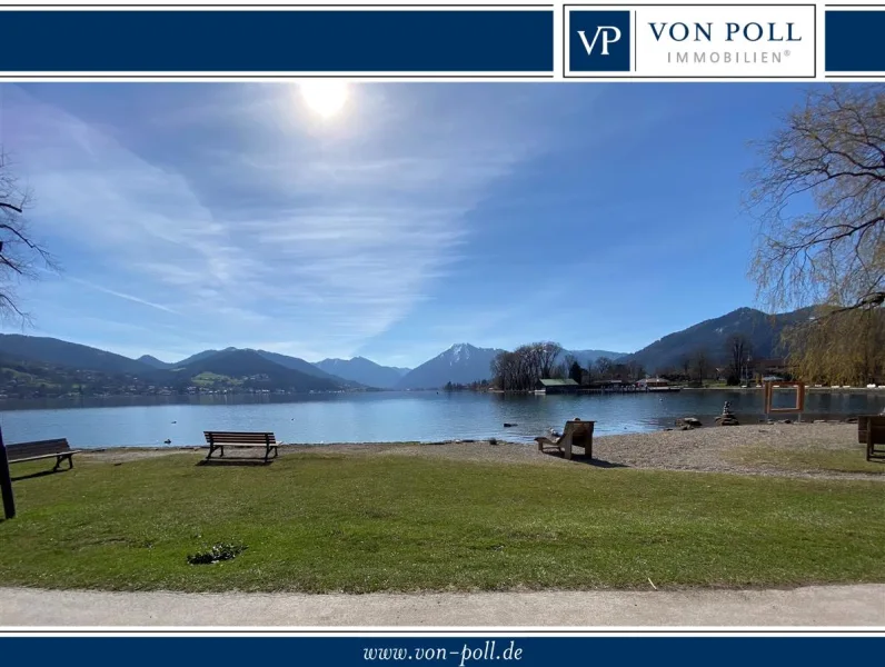 Promenade mit Blick-logo - Wohnung kaufen in Bad Wiessee - VORANKÜNDIGUNG:  Neubau            sonnige Neubau-Garten-Wohnung-4 Zi. mit großer Terrasse