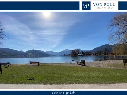 Promenade mit Blick-logo - Wohnung kaufen in Bad Wiessee - VORANKÜNDIGUNG:  Neubau            sonnige Neubau-Garten-Wohnung-4 Zi. mit großer Terrasse