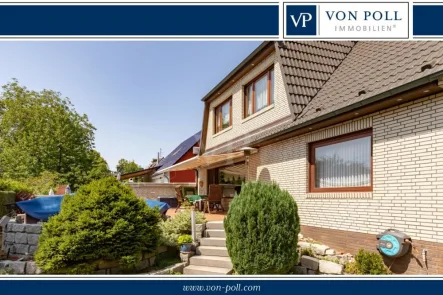 vpi Rückansicht - Haus kaufen in Berlin - Ein- / Zweifamilienhaus mit Pool