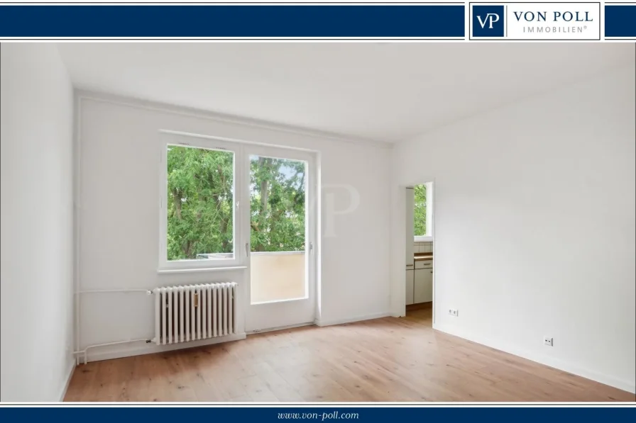 Zimmer mit Balkon - Wohnung kaufen in Berlin - Modernisiertes & bezugfreies Zwei-Zimmer-Domizil steht bereit!