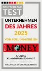 Siegel_DT_Unternehmen des Jahres_2025_VON POLL IMMOBILIEN