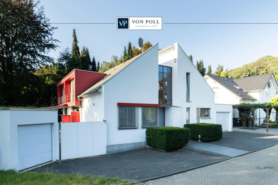 Titel modern - Haus kaufen in Düsseldorf - Bieterverfahren: Freistehendes Architektenhaus in toller Lage