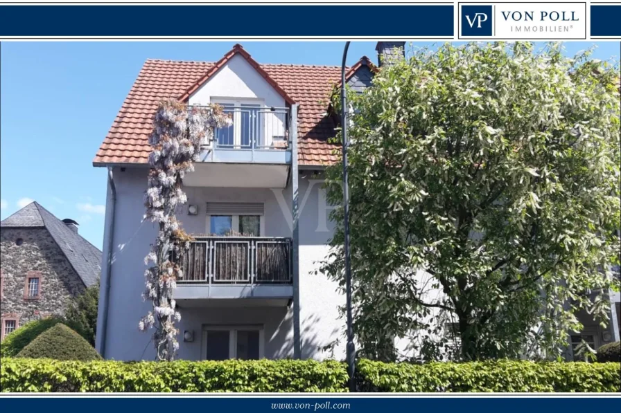 Titelbild - Wohnung kaufen in Bad Homburg vor der Höhe - VON POLL - BAD HOMBURG: Gemütlich Wohnen auf 2 Ebenen (75m² plus 23m²) mit Blick ins Grüne