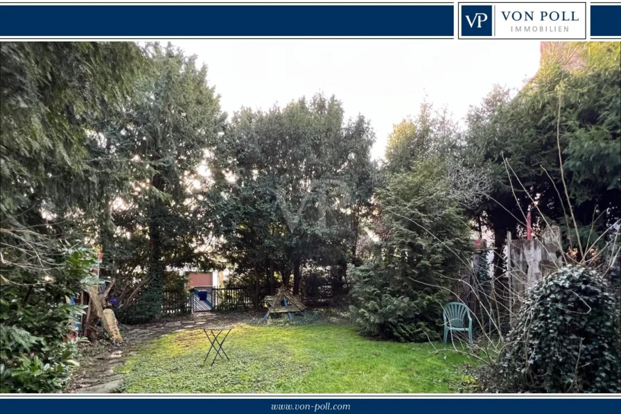 Titelbild - Grundstück kaufen in Bad Homburg - VON POLL - BAD HOMBURG: Grundstück mit Bestandshaus und 2. Baufenster in bester Innenstadtlage!