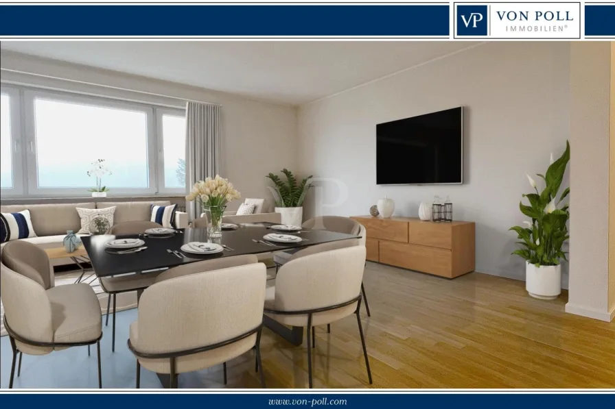 VPI Titelbild - Wohnung kaufen in Königstein im Taunus - Burgblick und Komfort vereint: Helle Eigentumswohnung in zentraler Wohngegend