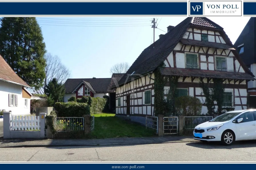 Startseite - Haus kaufen in Baden-Baden / Sandweier - Denkmalgeschütztes Haus in Sandweier mit Wirtschaftsgebäude und großem Grundstück mit Bebauungsmögl