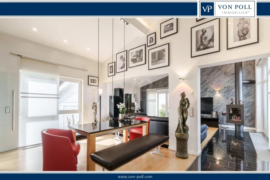 Titelbild - Haus kaufen in Kelkheim - Moderne Architektenvilla mit Einliegerwohnung und hervorragender Ausstattung