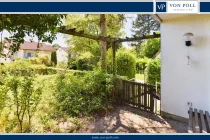 Terrasse mit Gartenblick