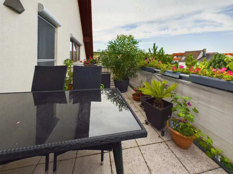 Balkon mit Fernblick